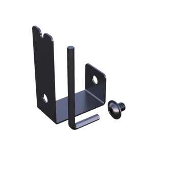 PoE-Switch mounting kit transparent