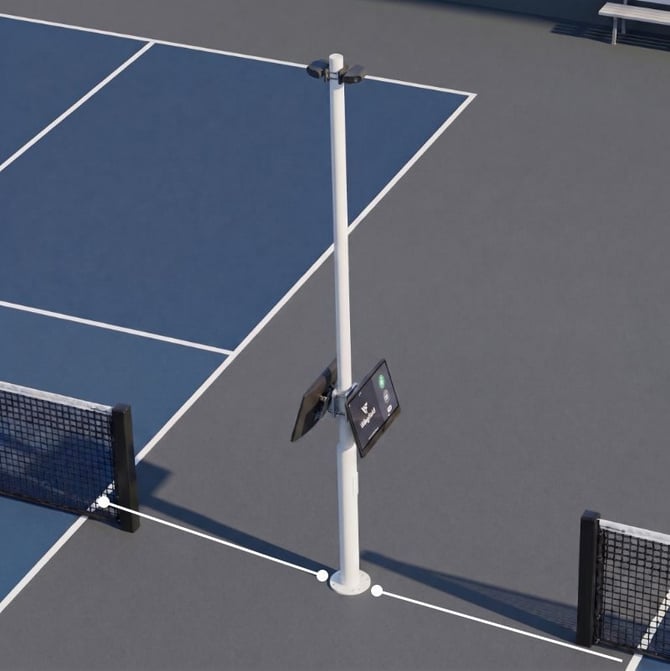 pickleball distance